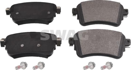 Swag 33 10 7344 - Тормозные колодки, дисковые, комплект abcparts.ee
