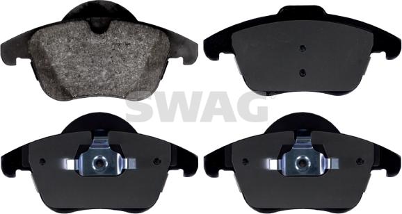 Swag 22 11 6123 - Тормозные колодки, дисковые, комплект abcparts.ee