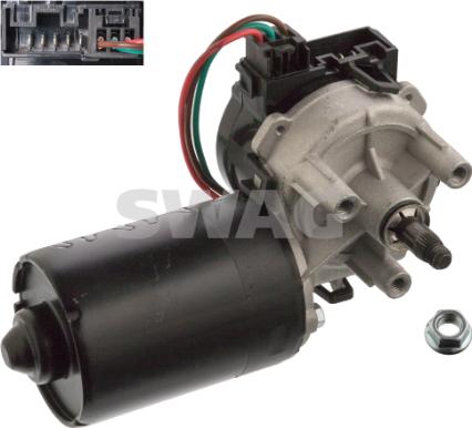 Swag 70 10 7272 - Двигатель стеклоочистителя abcparts.ee