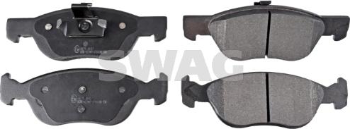 Swag 70 11 6050 - Тормозные колодки, дисковые, комплект abcparts.ee