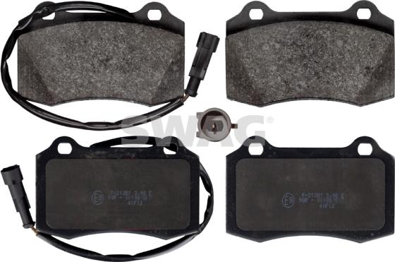 Swag 70 11 6062 - Тормозные колодки, дисковые, комплект abcparts.ee