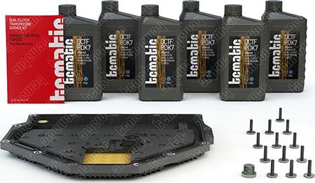 TCMATIC 105.106.0014 - Комплект деталей, смена масла - автоматическая коробка передач abcparts.ee