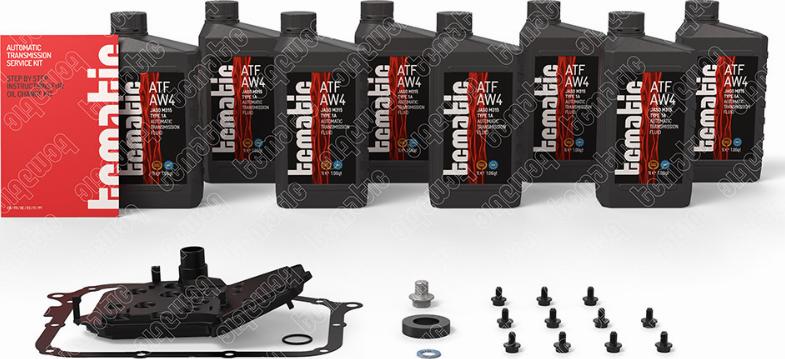TCMATIC 105.101.2045 - Комплект деталей, смена масла - автоматическая коробка передач abcparts.ee