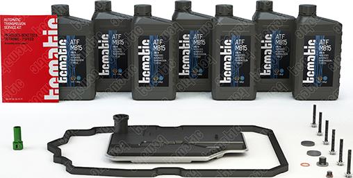 TCMATIC 105.108.3010 - Комплект деталей, смена масла - автоматическая коробка передач abcparts.ee