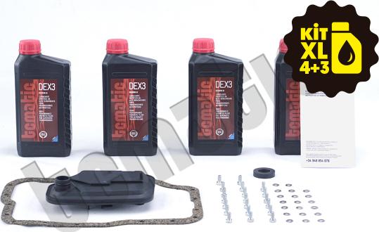 TCMATIC 105.103.1001 - Комплект деталей, смена масла - автоматическая коробка передач abcparts.ee