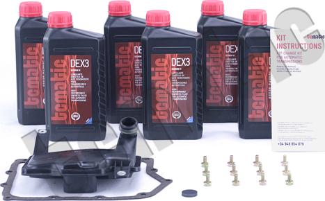 TCMATIC 105.102.0003 - Комплект деталей, смена масла - автоматическая коробка передач abcparts.ee