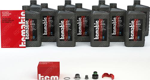 TCMATIC 105.107.2004 - Комплект деталей, смена масла - автоматическая коробка передач abcparts.ee