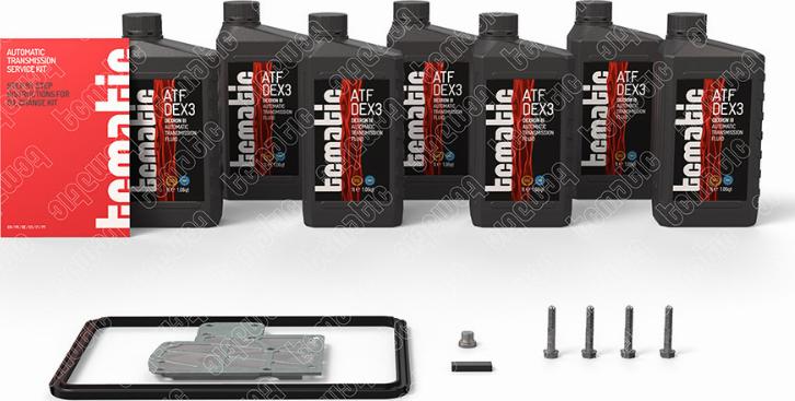TCMATIC 105.111.0037 - Комплект деталей, смена масла - автоматическая коробка передач abcparts.ee