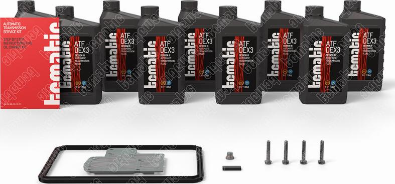 TCMATIC 105.111.1037 - Комплект деталей, смена масла - автоматическая коробка передач abcparts.ee