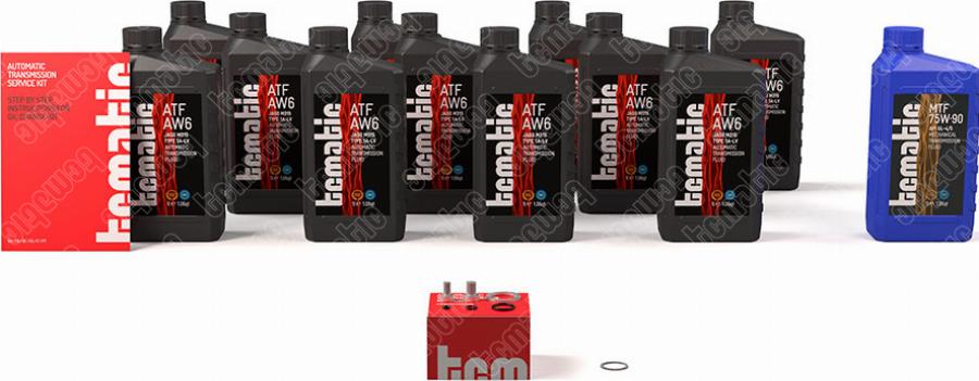 TCMATIC 170.101.2002 - Комплект деталей, смена масла - автоматическая коробка передач abcparts.ee