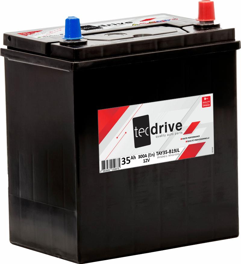 TECDRIVE TAY35-B19JL - Стартерная аккумуляторная батарея, АКБ abcparts.ee