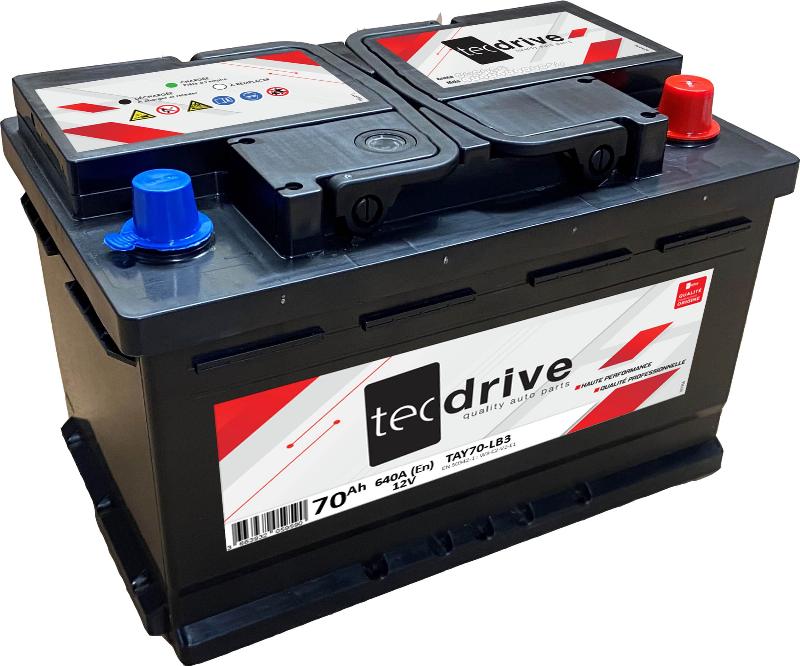 TECDRIVE TAY70-LB3 - Стартерная аккумуляторная батарея, АКБ abcparts.ee