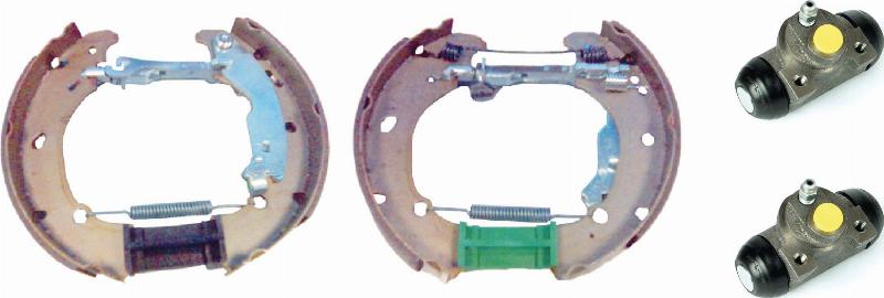 TECDRIVE TKF0082 - Комплект тормозных колодок, барабанные abcparts.ee