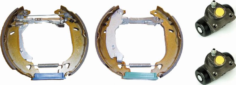 TECDRIVE TKF0100 - Комплект тормозных колодок, барабанные abcparts.ee