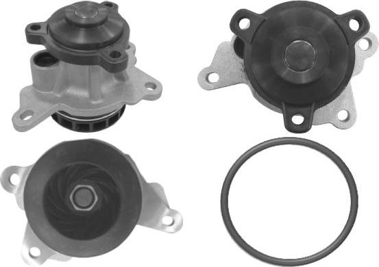 TECDRIVE TPAE0489 - Водяной насос abcparts.ee