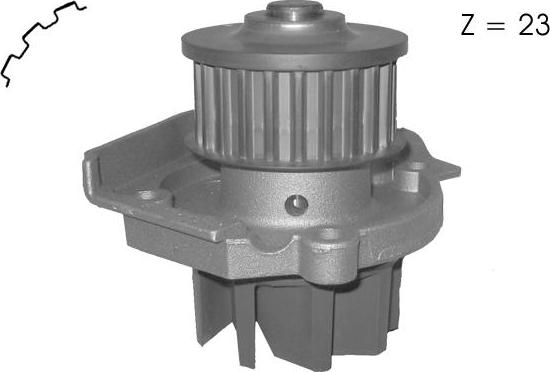 TECDRIVE TPAE0017 - Водяной насос abcparts.ee