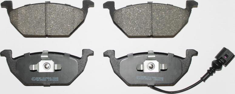 TECDRIVE TPF0010 - Тормозные колодки, дисковые, комплект abcparts.ee