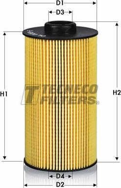 Tecneco Filters OL0209-E - Масляный фильтр abcparts.ee