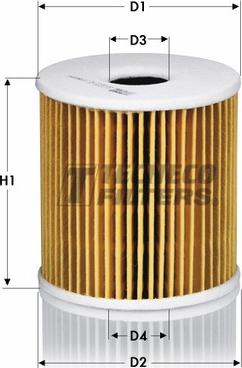 Tecneco Filters OL0221-E - Масляный фильтр abcparts.ee