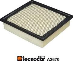 Tecnocar A2670 - Воздушный фильтр двигателя abcparts.ee