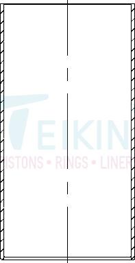 Teikin LSX-43612.STD - Гильза цилиндра abcparts.ee