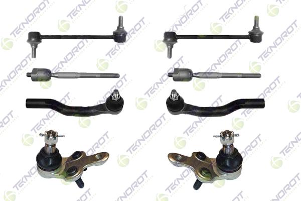 Teknorot T-100 - Подвеска колеса, комплект abcparts.ee