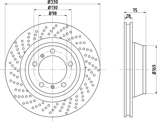 Textar 92288005 - Тормозной диск abcparts.ee