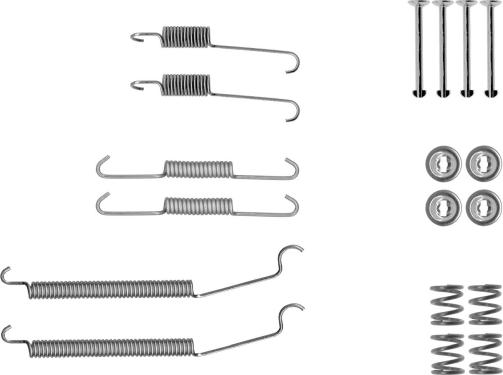 Textar 97047500 - Комплектующие, барабанный тормозной механизм abcparts.ee