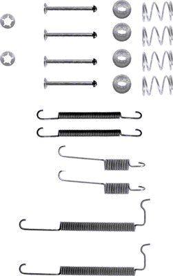 Textar 97009700 - Комплектующие, барабанный тормозной механизм abcparts.ee
