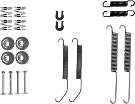 Textar 97039900 - Комплектующие, барабанный тормозной механизм abcparts.ee