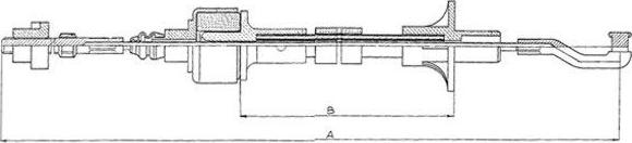 Textar 58007600 - Трос, управление сцеплением abcparts.ee