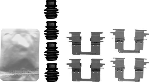 Textar 82541000 - Комплектующие для колодок дискового тормоза abcparts.ee