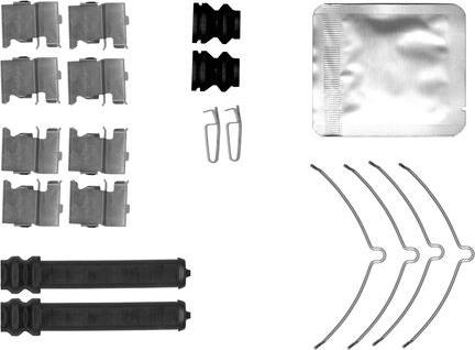 Textar 82561300 - Комплектующие для колодок дискового тормоза abcparts.ee