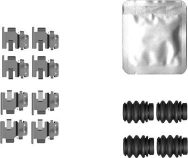 Textar 82561700 - Комплектующие для колодок дискового тормоза abcparts.ee