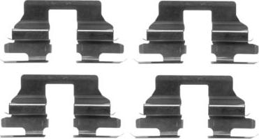 Textar 82510500 - Комплектующие для колодок дискового тормоза abcparts.ee