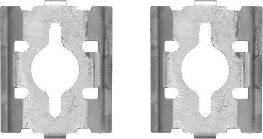 Textar 82061700 - Комплектующие для колодок дискового тормоза abcparts.ee