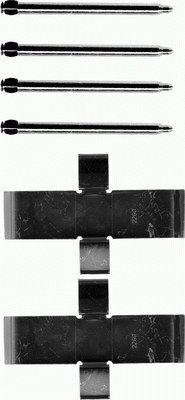 Textar 82015100 - Комплектующие для колодок дискового тормоза abcparts.ee