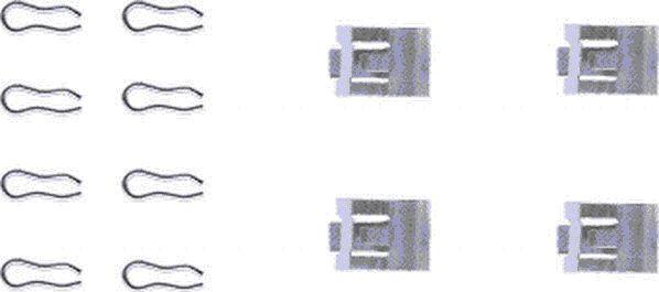 Textar 82027000 - Комплектующие для колодок дискового тормоза abcparts.ee