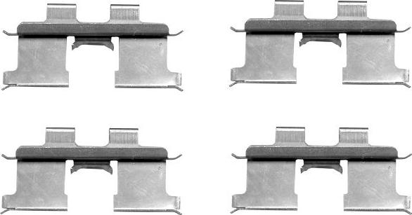 Textar 82072300 - Комплектующие для колодок дискового тормоза abcparts.ee