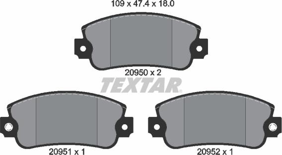 Textar 89009600 - Дисковый тормозной механизм, комплект abcparts.ee