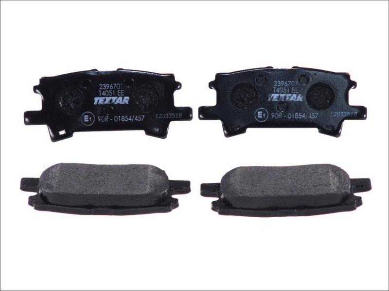 Textar 2396701 - Тормозные колодки, дисковые, комплект abcparts.ee
