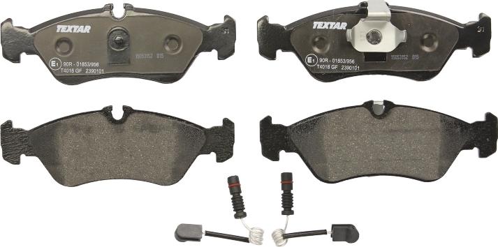 Textar 2390101 - Тормозные колодки, дисковые, комплект abcparts.ee