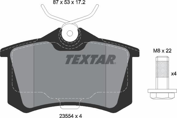 Textar 89006800 - Дисковый тормозной механизм, комплект abcparts.ee