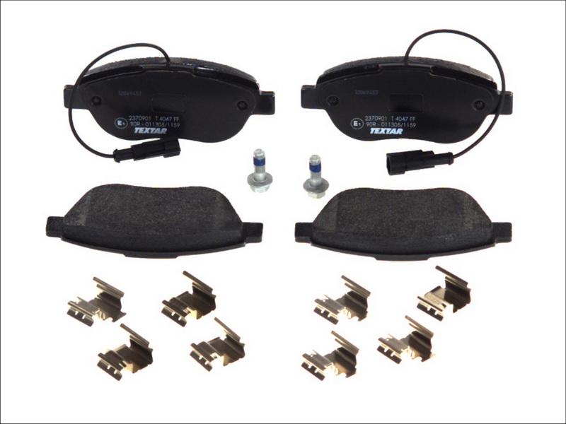 Textar 2370901 - Тормозные колодки, дисковые, комплект abcparts.ee