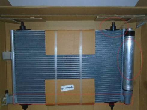 Thermotec SALE-KTT110324 - Конденсатор кондиционера abcparts.ee