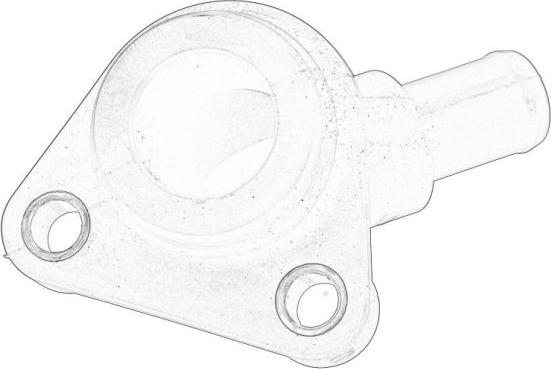 Thermotec SI-IV64 - Фланец охлаждающей жидкости abcparts.ee