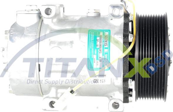 TITANX CM129005 - Компрессор кондиционера abcparts.ee