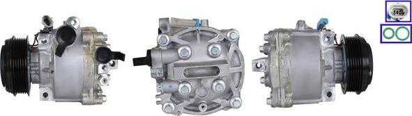 TMI AC01125 - Компрессор кондиционера abcparts.ee