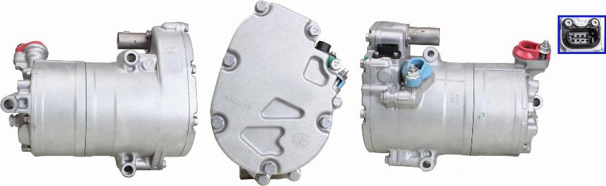 TMI AC01240 - Компрессор кондиционера abcparts.ee