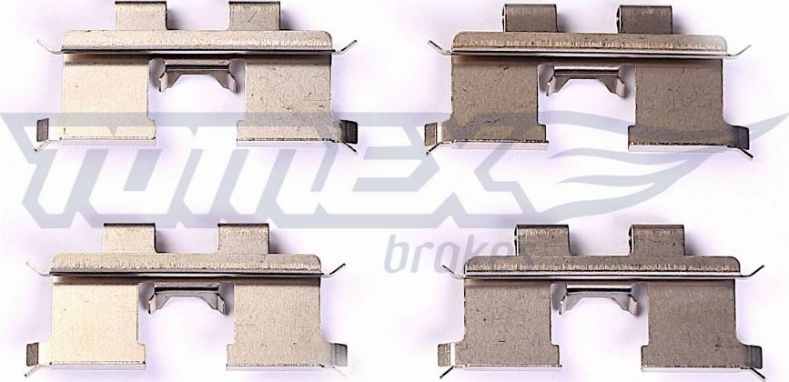 TOMEX brakes TX 44-46 - Комплектующие для колодок дискового тормоза abcparts.ee